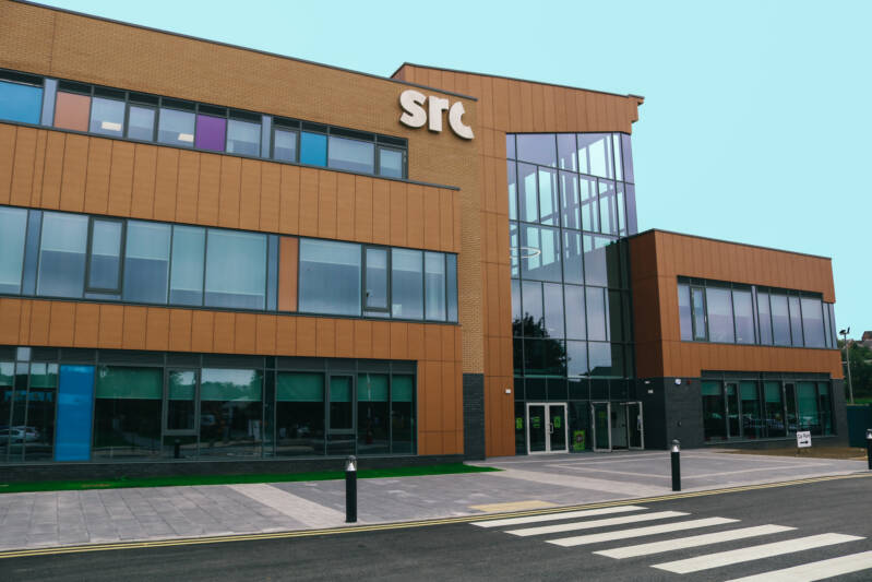 Exterior of SRC Banbridge campus building