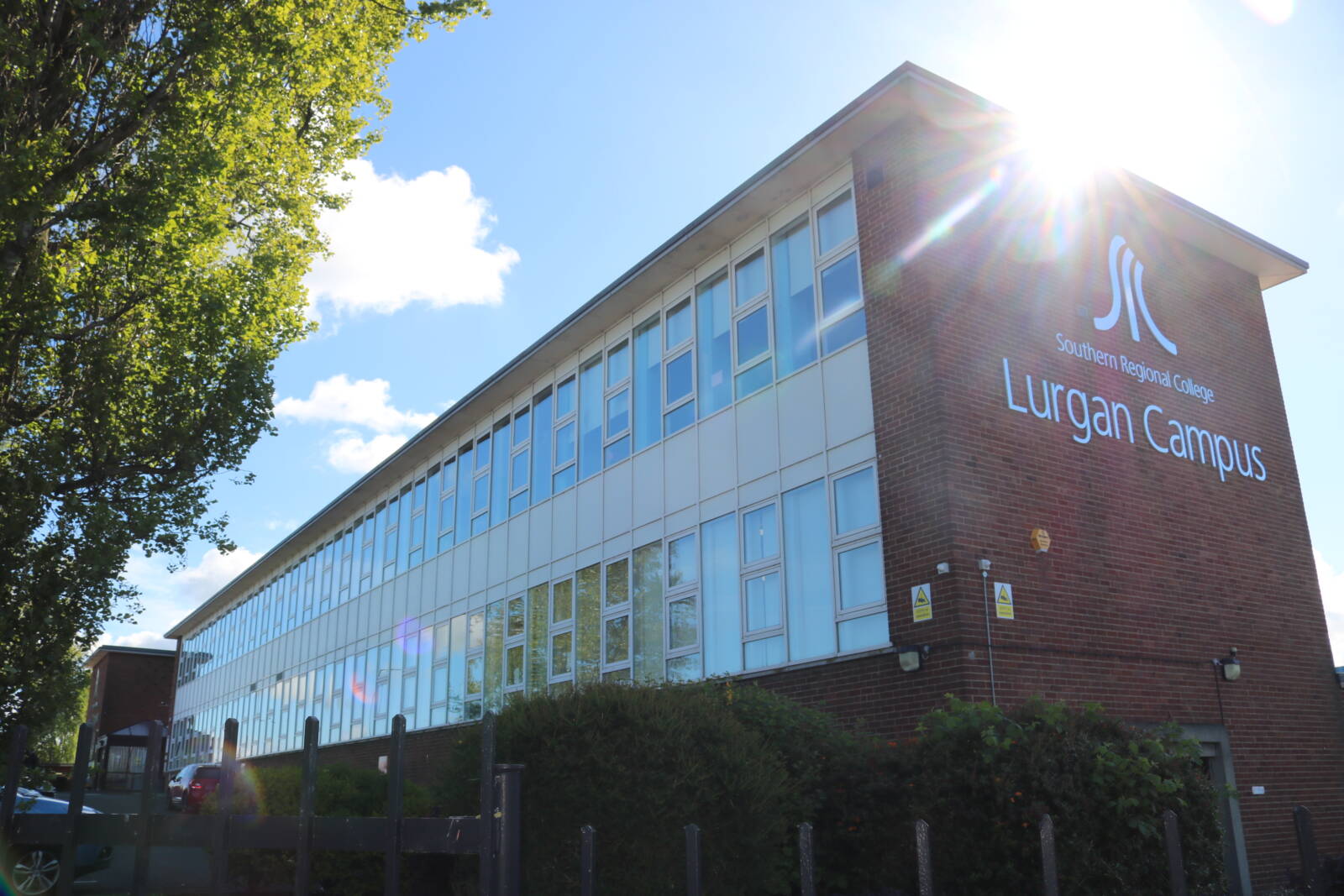 Exterior of SRC Lurgan campus building