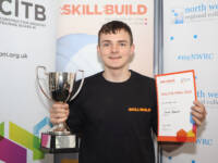 Skill Build 2023 Conor Braniff 1st place Wall Floor Tiling