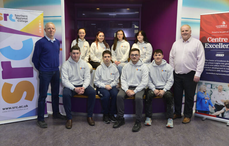 SRC Finalists Alongside Staff