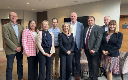 Brian Dorans retirement Group photo Df E and NI FE Colleges