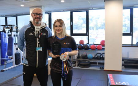 Sinead Byrne alongside Mark Copeland