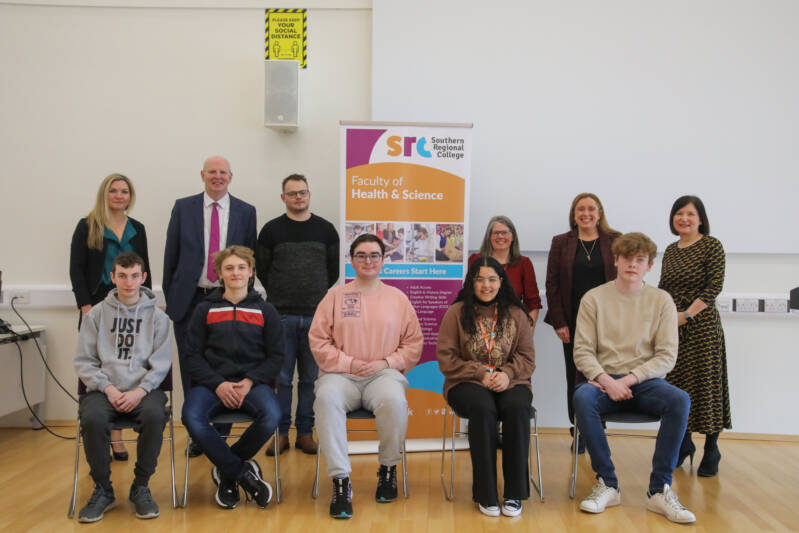 group photo of students and teachers