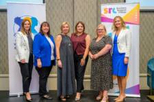 She leads afternoon tea