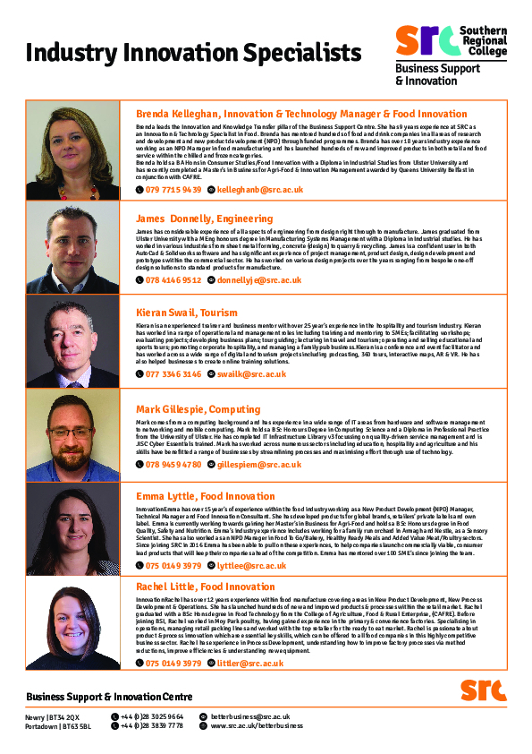 Industry Innovation Specialists