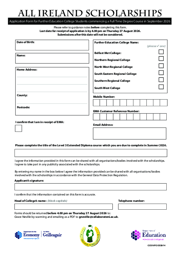 Application Form