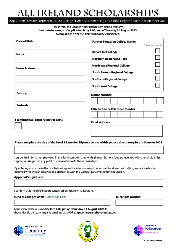 Application Form