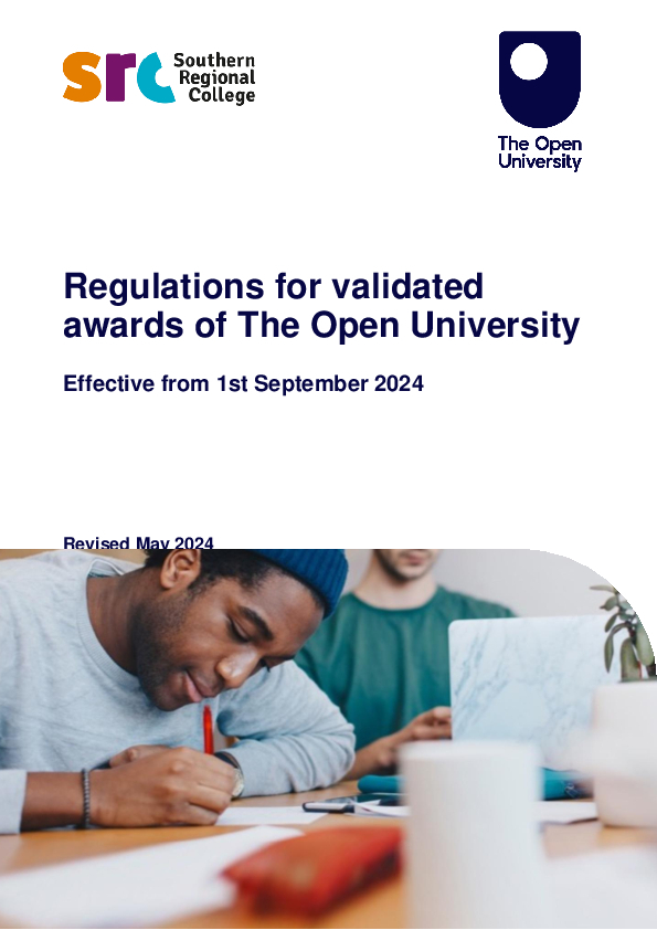 SRC OU Regulations for Validated Awards