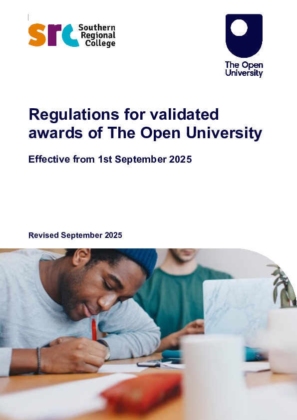 SRC OU Regulations for Validated Awards