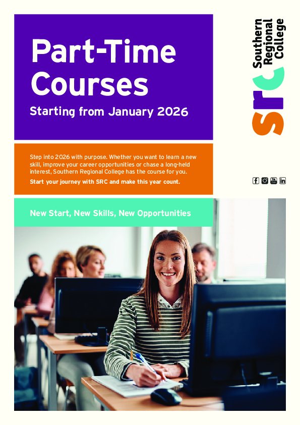 Part-time Courses Starting January 2026